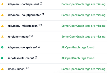 Spot missing OpenGraph data